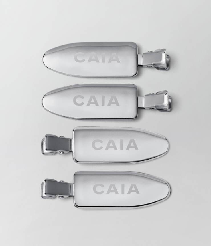 SILVER HAIR CLIPS