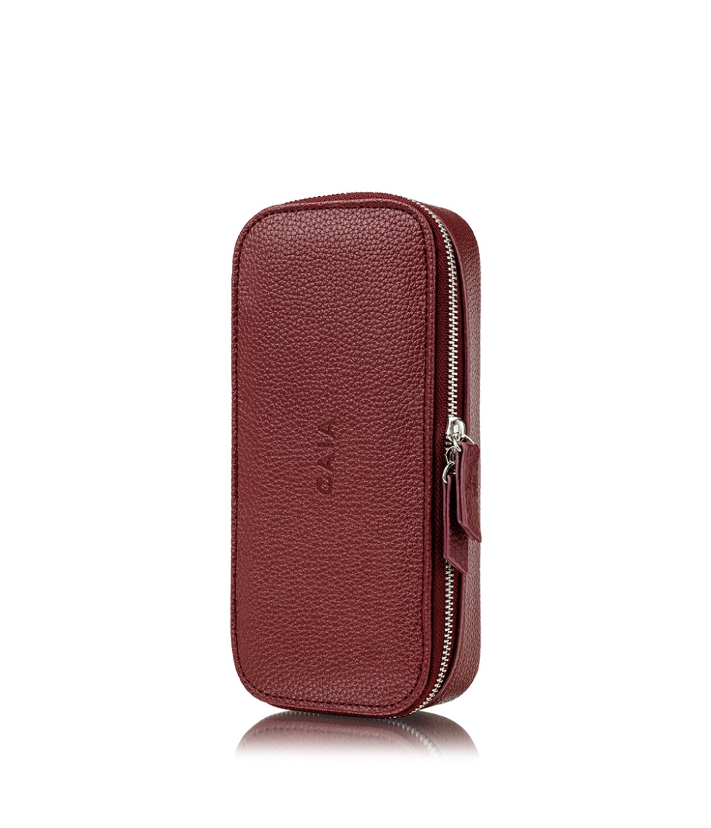 SMALL BEAUTY CASE RUBY i gruppen BØRSTER & TILBEHØR / TOILETTASKER hos CAIA Cosmetics (CAI6433)