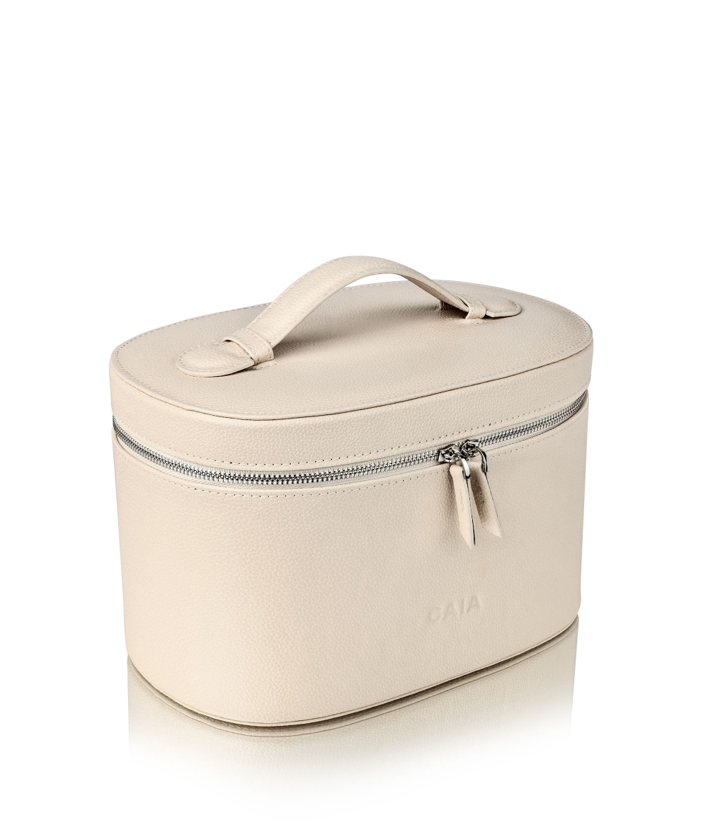 BEAUTY CASE SAND i gruppen BØRSTER & TILBEHØR / TOILETTASKER hos CAIA Cosmetics (CAI6641)