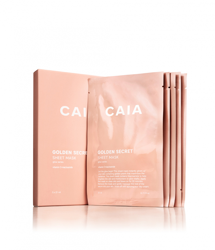 GOLDEN SECRET i gruppen HUDPLEJE / SHOP EFTER PRODUKT / Ansigtsmask hos CAIA Cosmetics (CAI831)
